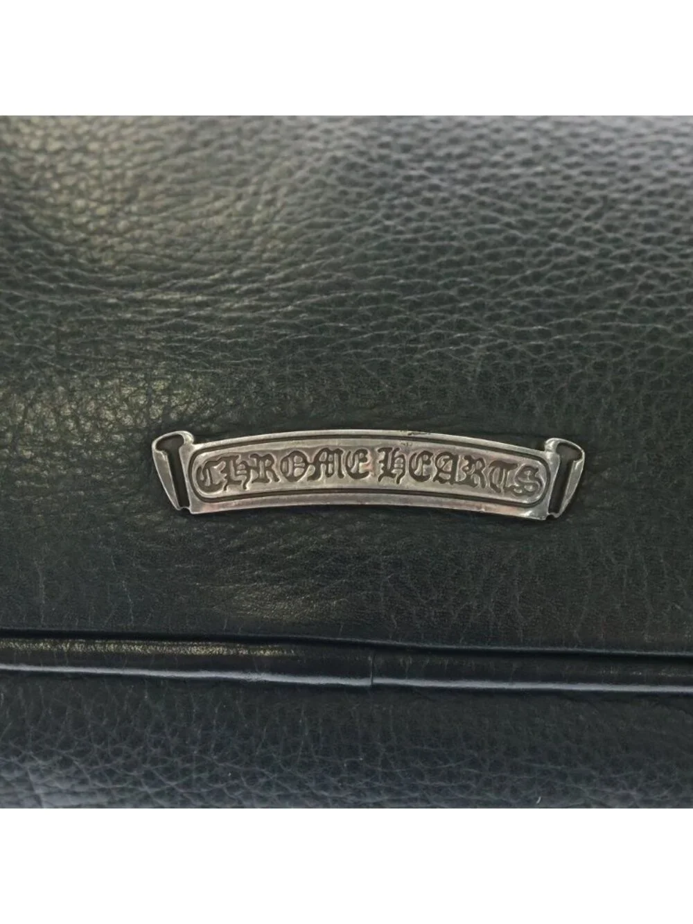 Chrome Hearts JJ Dean LG JJ Large Leather Rider's Jacket Handbag
